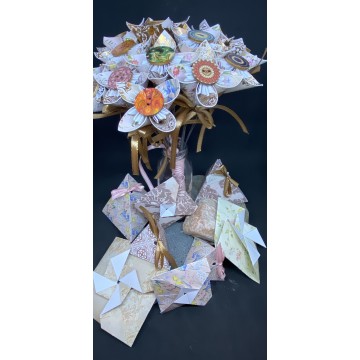 Bouquet Mariage Origami Romantic