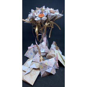 Bouquet Mariage Origami Romantic